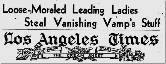 May 22, 1932, Loose Morals! 