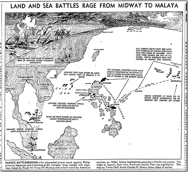 Dec. 13, 1941, War Map 