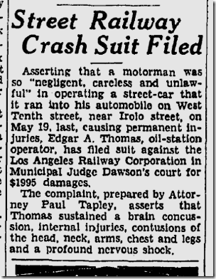 Aug. 28, 1933, Streetcars 