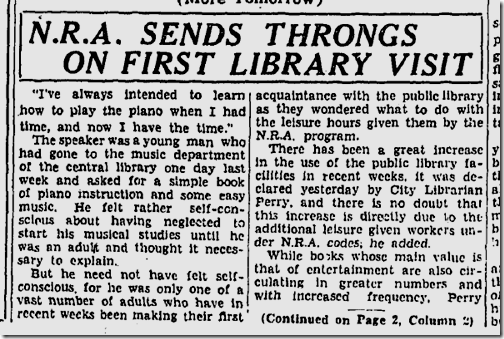 Aug. 28, 1933, Library 
