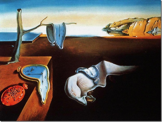 Salvador Dali, "Persistence of Memory." 