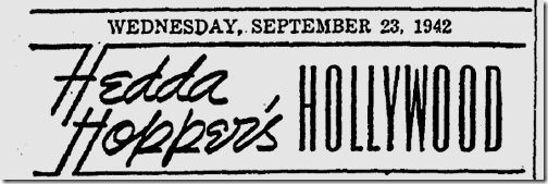 Sept. 23, 1942, Bacon Engagement 