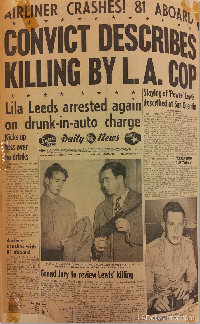 June 7, 1949, Daily News 