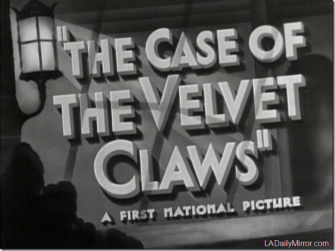 Case of the Velvet Claws 