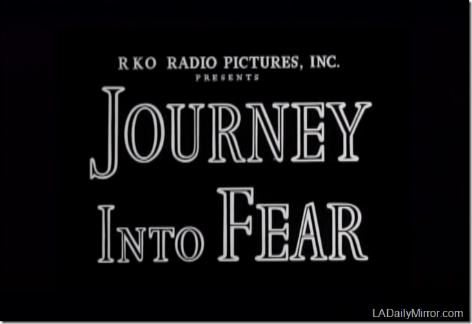 Oct. 15, 2016, Journey Into Fear