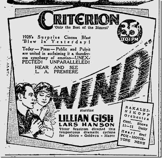 Dec. 14, 1928, The Wind