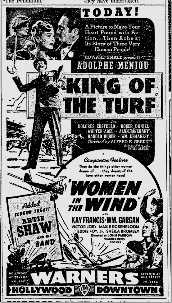 June 8, 1939, Women in the Wind