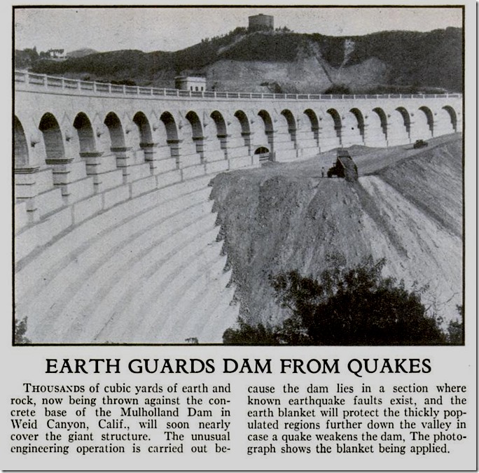 Mulholland Dam 1934 